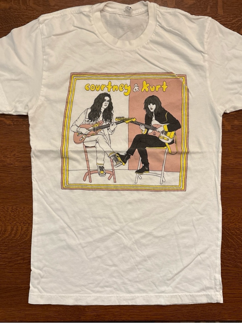 Courtney & Kurt - Indie Rock tee